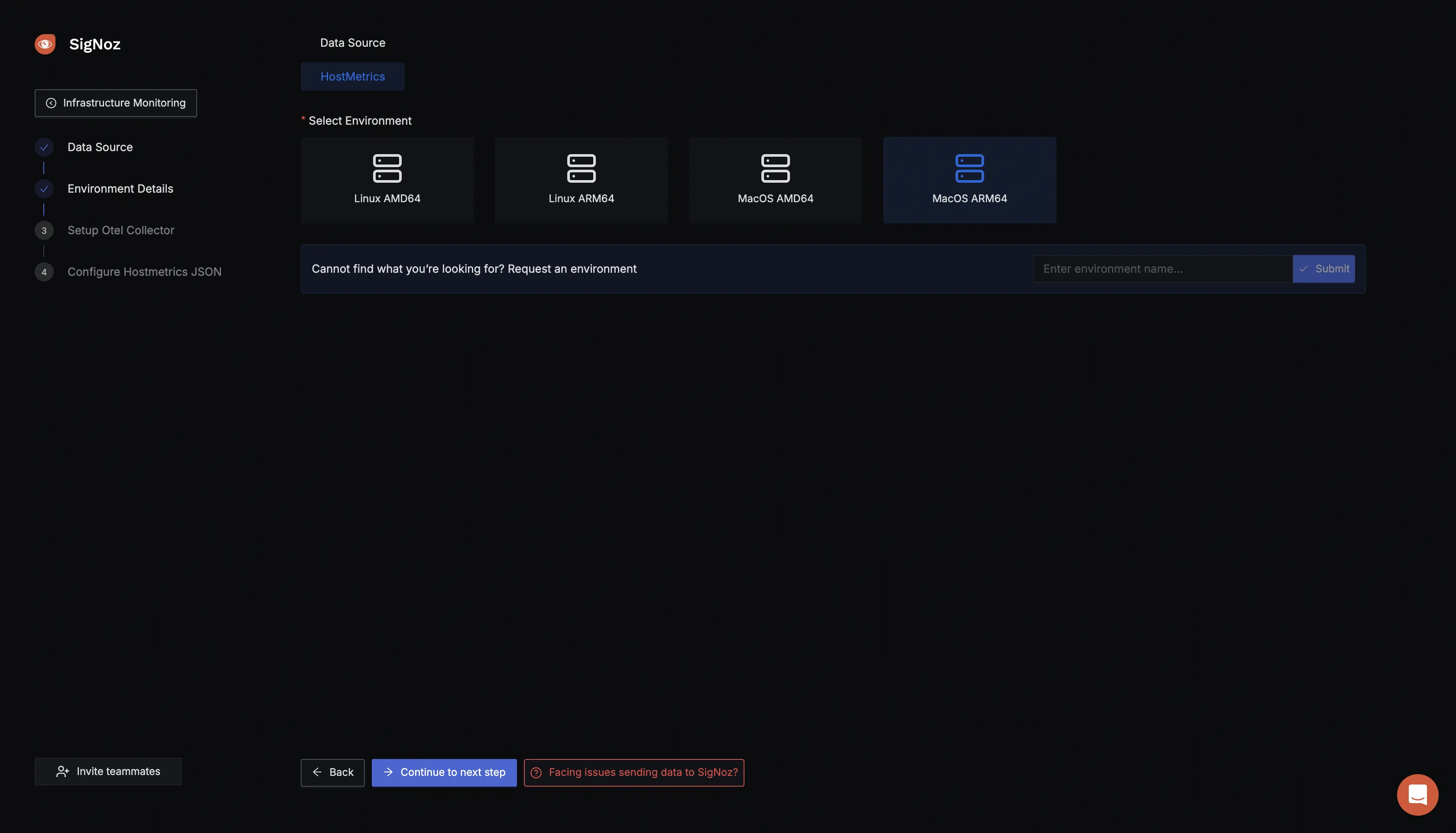 Host System Environment